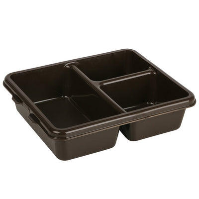 Cambro 9 x 11 Three Compartment Deep Co Polymer Meal Delivery Tray ( Case of 24 )