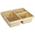 Cambro Camwear 9 x 11 Three Compartment Deep Meal Delivery Tray ( Case of 24 )