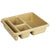 Cambro 9 x 14 Four Compartment Co Polymer Meal Delivery Tray ( Case of 24 )