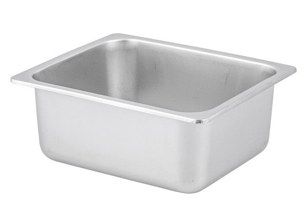 Adcraft 165H4 Deli Pan, Half Size, Stainless Steel