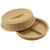 Cambro Camwear® Heat Keeper 3 Compartment Base & Cover