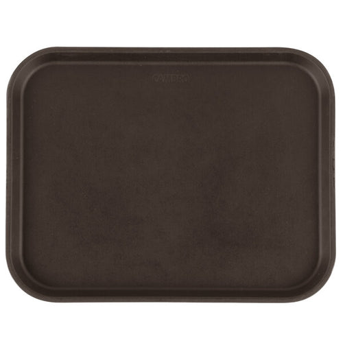 Cambro Camtread 14" x 18" Rectangular Non-Skid Fiberglass Serving Tray ( Case of 12 )