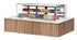 Turbo Air TOM-72L-UFD-W(B)-2SI-N Drop-In Horizontal Open Display Case, 15.8 cu. ft.