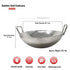 Stainless Steel Kadai (20", 24", 26", 28" & 30" diameter)