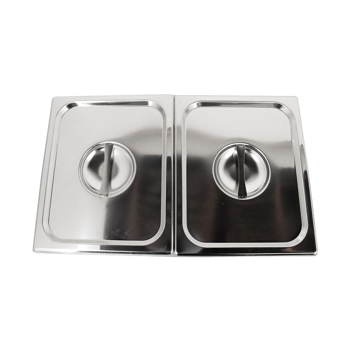 Omcan FW-TW-3050 Stainless Steel Hotdog Steamer and Bun Warmer, 30 Buns and 50 Hotdogs Capacity – 120 V, 1.2 kW