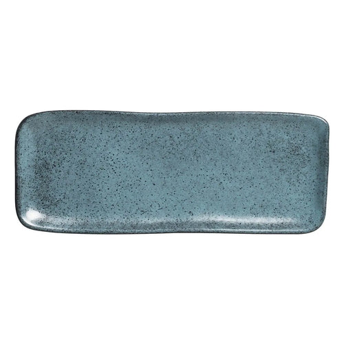 Porto Brasil Organic Rectangular Platter Stoneware Night Sky ( Case of 12)