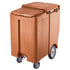 Cambro Ice Caddy 200 lb Towable Ice Transport Cart with Large Wheels and Swivel Casters