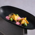 Porto Brasil Organic Deep Oval Platter 21.97" Stoneware Matte Black ( Case of 12)