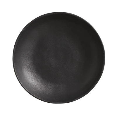 Porto Brasil Bio Plates Stoneware Matte Black  ( Case of 12)