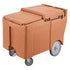 Cambro Ice Caddy 175 lb with Large Wheels and Swivel Casters for Commercial Ice Transport
