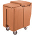 Cambro Ice Caddy 175 lb Towable Ice Transport Cart with Fixed and Swivel Casters