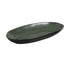 Porto Brasil Organic Deep Oval Platter 21.97" Stoneware Greenery ( Case of 12)