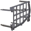 Cambro Camshelving® Ultimate Add-On #10 Can Rack - Brushed Graphite
