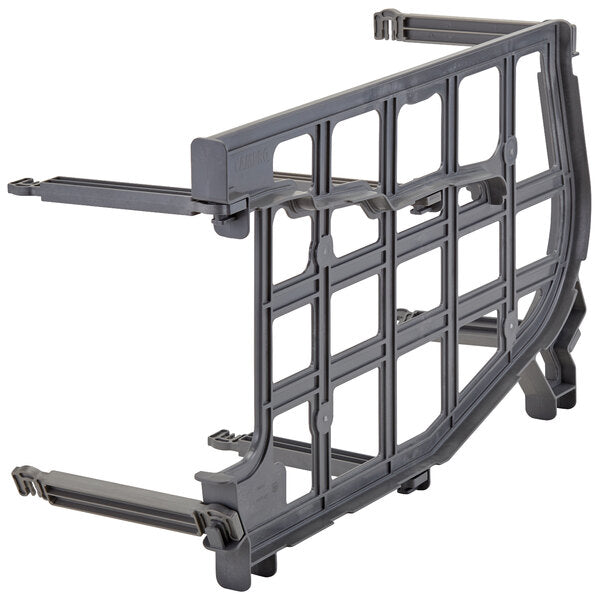 Cambro Camshelving® Ultimate Add-On #10 Can Rack - Brushed Graphite