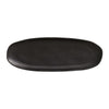 Porto Brasil Shallow Oval Platter Stoneware Matte Black ( Case of 12)