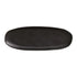 Porto Brasil Shallow Oval Platter Stoneware Matte Black ( Case of 12)
