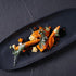 Porto Brasil Shallow Oval Platter Stoneware Matte Black ( Case of 12)