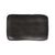 Porto Brasil Juta Rectangular Platter Stoneware Matte Black ( Case of 12)