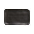 Porto Brasil Juta Rectangular Platter Stoneware Matte Black ( Case of 12)