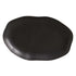Porto Brasil Bio Shallow Oval Platter 11.81 in. Stoneware Matte Black ( Case of 12)