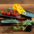 Porto Brasil Shallow Oval Platter Stoneware Night Sky ( Case of 12)