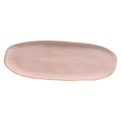 Porto Brasil Shallow Oval Platter Stoneware Litchi ( Case of 12)