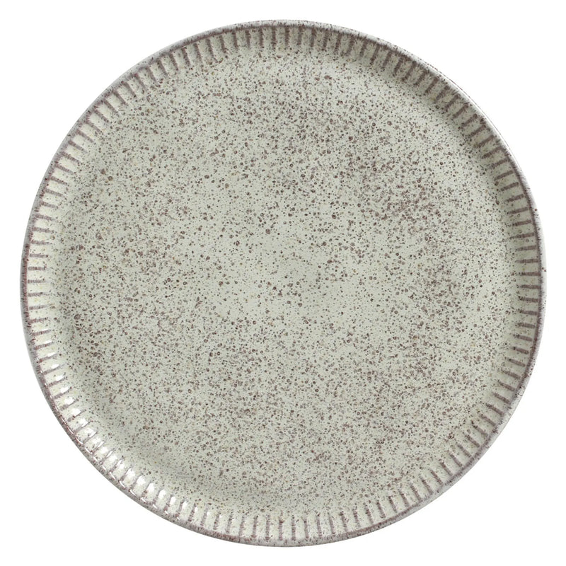 Porto Brasil Linhas Plates Stoneware Pistache( Case of 12)