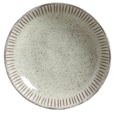 Porto Brasil Linhas Plates Stoneware Pistache( Case of 12)