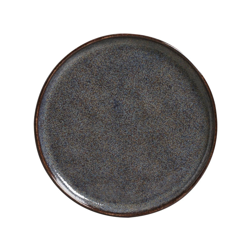 Porto Brasil Bio Plate Stoneware Titanium ( Case of 12)