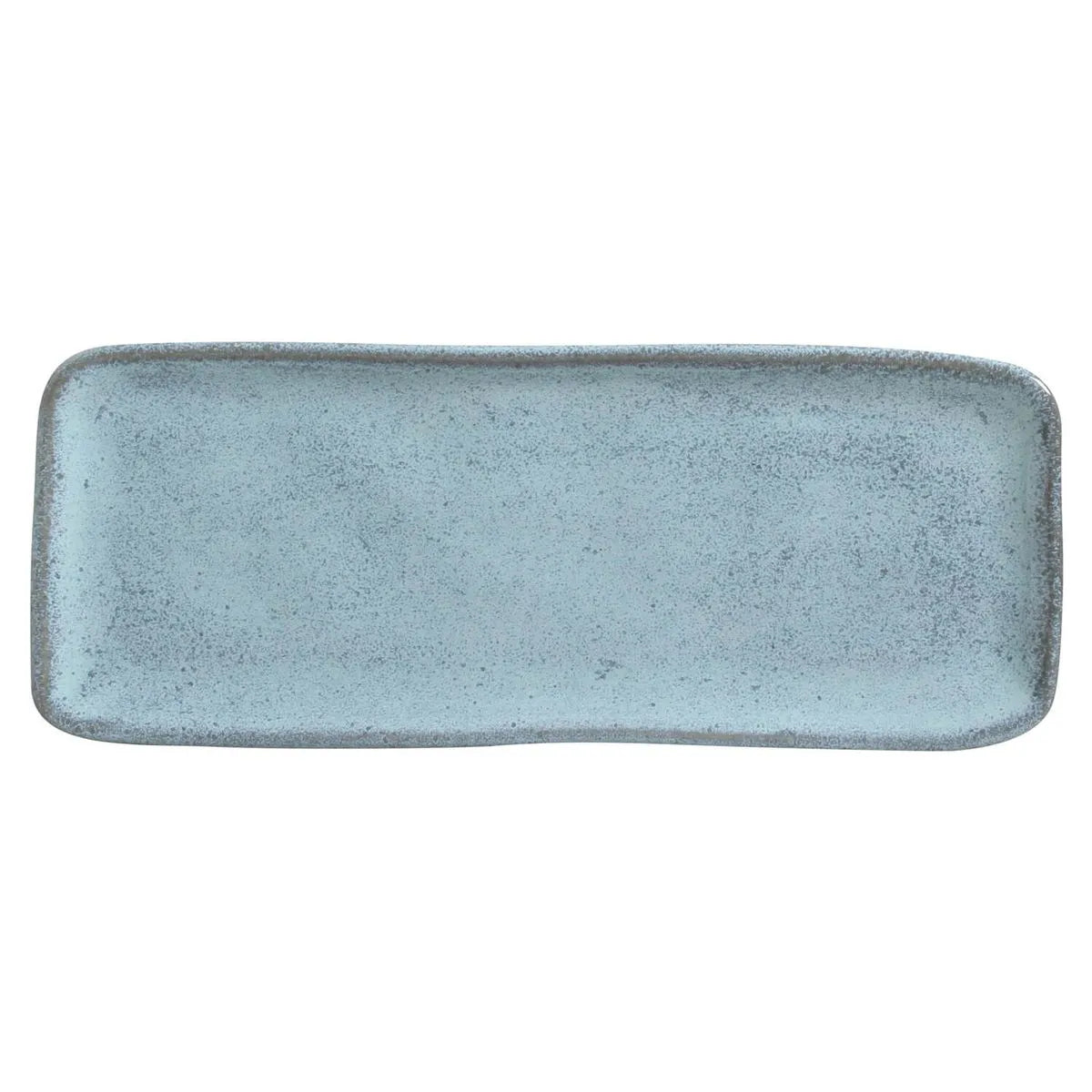 Porto Brasil Organic Rectangular Platter Stoneware Breeze ( Case of 12 ...