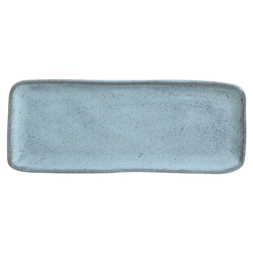 Porto Brasil Organic Rectangular Platter Stoneware Breeze ( Case of 12) (Copy)