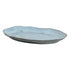 Porto Brasil Bio Shallow Oval Platter 11.81 in. Stoneware Breeze ( Case of 12)