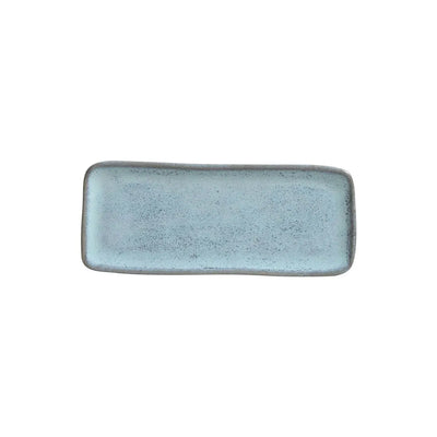 Porto Brasil Organic Rectangular Platter Stoneware Breeze ( Case of 12) (Copy)
