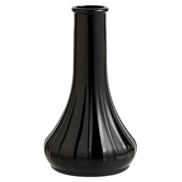 Cambro Camwear 6" Polycarbonate Bud Vase for Restaurants, Hotels & Catering – Black ( Case of 12 )