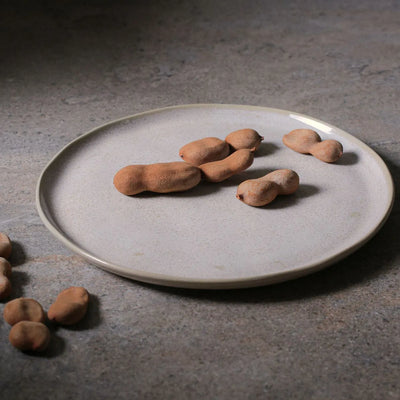 Porto Brasil Bio Round Dinner Plate Stoneware Latte ( Case of 12)