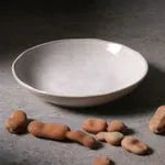 Porto Brasil Bio Soup Plate Stoneware Latte ( Case of 12)