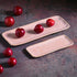 Porto Brasil Organic Rectangular Platter Stoneware Litchi ( Case of 12)