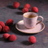 Porto Brasil Coffee Cup With Saucer Stoneware Litchi ( Case of 12)