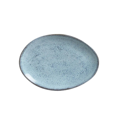 Porto Brasil Oval Plates Stoneware Breeze ( Case of 12)