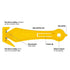 Pacific Handy Cutter EZST( 616ezst) Yellow All-Purpose Cutter with Two-Sided Enclosed Blade