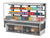 Turbo Air TOM-72L-UFD-W(B)-3SI-N Drop-In Horizontal Open Display Case, 23.4 cu. ft.