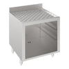 Krowne 18-GSB1 Silver Series Glass Rack Storage Cabinet - 24"W x 22.5"D