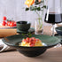 Porto Brasil Deep Rim Plate Stoneware Greenery ( Case of 12)