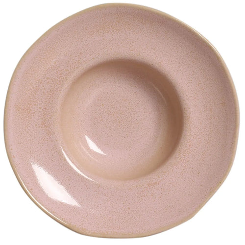 Porto Brasil Deep Rim Plate Stoneware Litchi ( Case of 12)