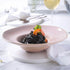 Porto Brasil Deep Rim Plate Stoneware Litchi ( Case of 12)