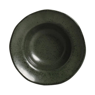 Porto Brasil Deep Rim Plate Stoneware Greenery ( Case of 12)