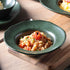 Porto Brasil Deep Rim Plate Stoneware Greenery ( Case of 12)