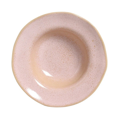 Porto Brasil Deep Rim Plate Stoneware Litchi ( Case of 12)