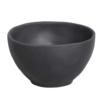 Porto Brasil Organic Bowl Stoneware Matte Black ( Case of 12)