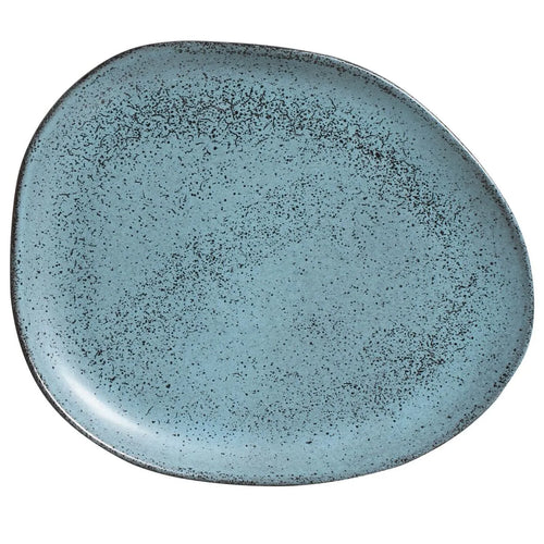 Porto Brasil Oval Plates Stoneware Night Sky ( Case of 12)